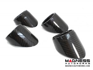 Alfa Romeo 4C Interior Air Vent Trim Kit - Carbon Fiber - Spyder - Matte Finish